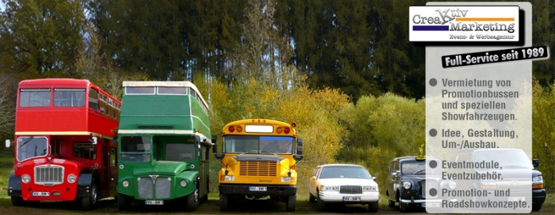 Londonbus,'englischer Doppeldeckerbus',Sundecker,Bristol,Doppelstockbus,Oldtimerbus,'Kraftomnibus für Personenbeförderung',Roadshowfahrzeug,Promotionfahrzeug,Roadshowbus,Promotionbus,'Mobile Messestan